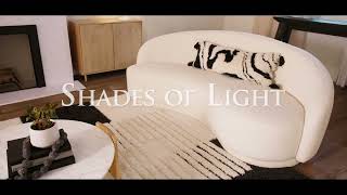 Postmodern Curvilinear Washa Sofa | Shades of Light