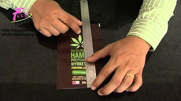 Measuring Stand Up Pouch