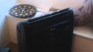 Beware of sharp portable air conditioner
