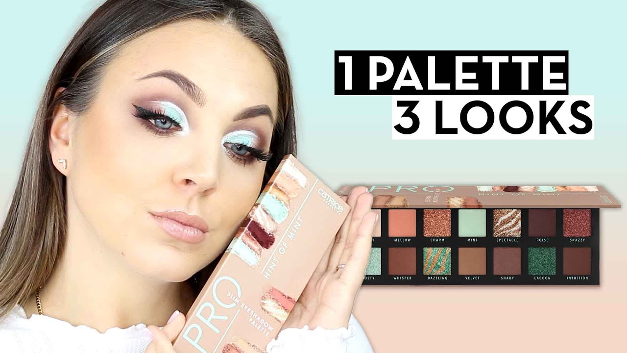 CATRICE EYESHADOW PALETTE Pro Hint of Mint | 3 LOOKS MIT SCHICKI MICKI