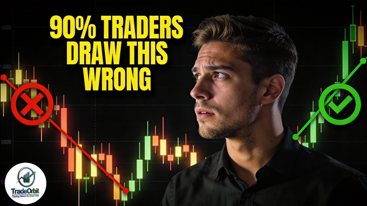 How to Draw Trendlines Correctly | 90% Traders Make This Mistake