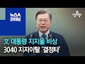 文 대통령 지지율 비상…3040 지지이탈 ‘결정타’ | 뉴스A 라이브