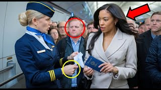 Boarding Agent Blocks Black Woman’s Ticket — Minutes Later Her Private Jet Parks Beside the Plane