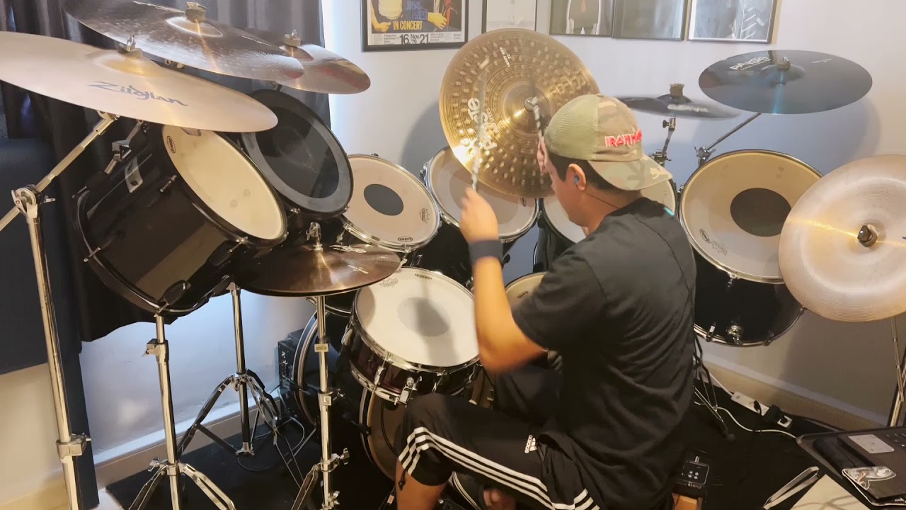 (🎙) Hell on Earth - Iron Maiden Drum Cover (Yahama EAD10)