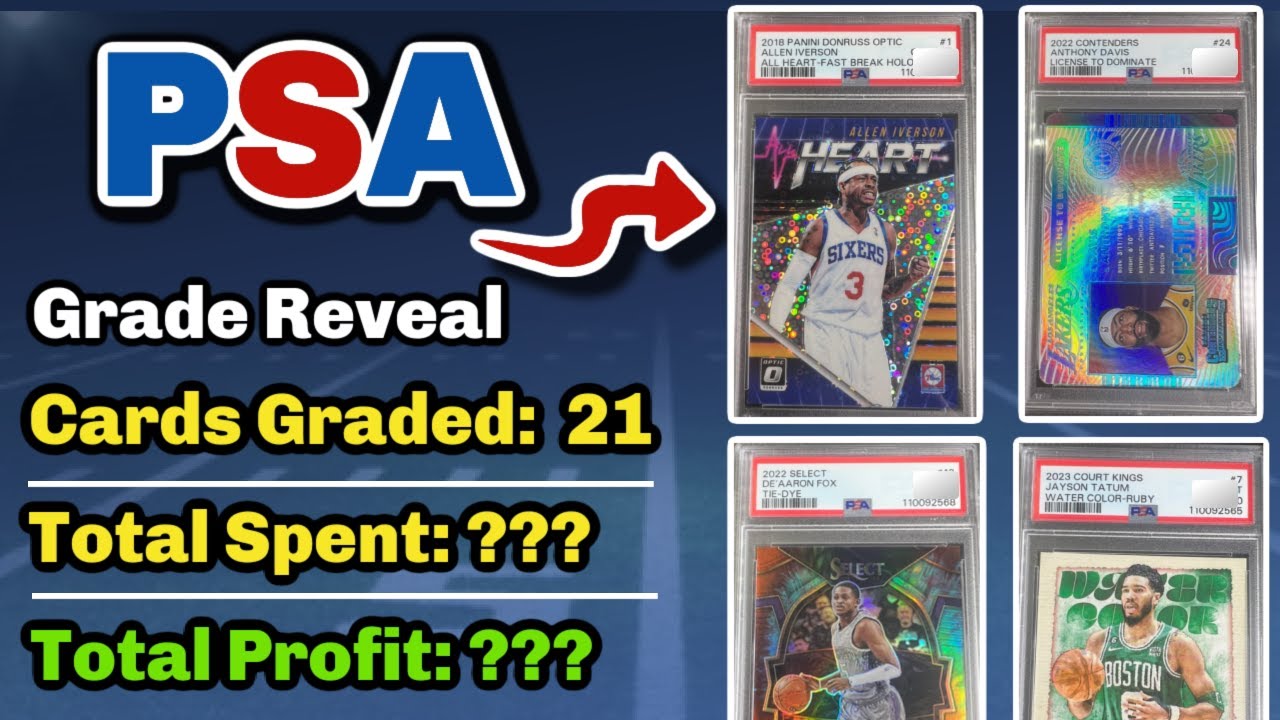 Представляем подборку из 21 баскетбольной карточки от PSA: Айверсон, Бёрд, Йокич, Пирс.