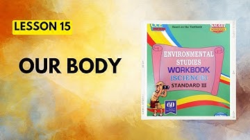 Std 3|Lesson 15|Our body|Science Workbook Question Answers|