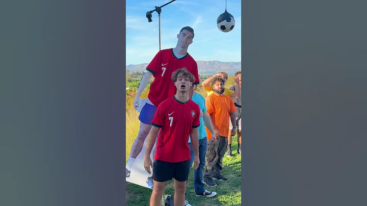 Can You Jump As High As Ronaldo?! 😱