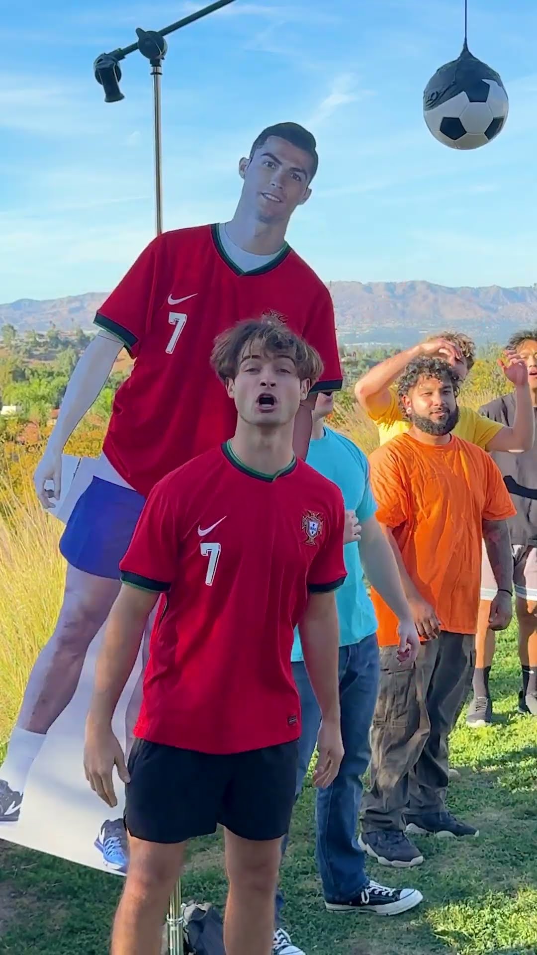 Can You Jump As High As Ronaldo?! ?
