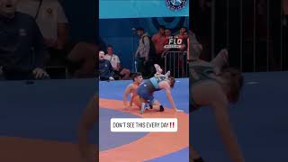 Everest Leydecker with a WILD fall at U20 Worlds!