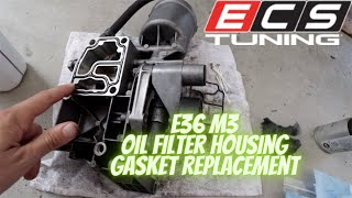 Celebrity BMW E36 M3 Oil Filter Housing Gasket Replacement How To Wealth