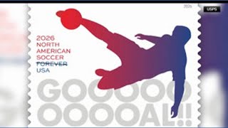 USPS releases new soccer stamp as US prepares to host World Cup