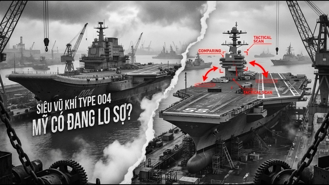 Trung Quốc Lộ Diện Siêu Tàu Sân Bay - Liệu Mỹ Có Còn Giữ Ngôi Vương?