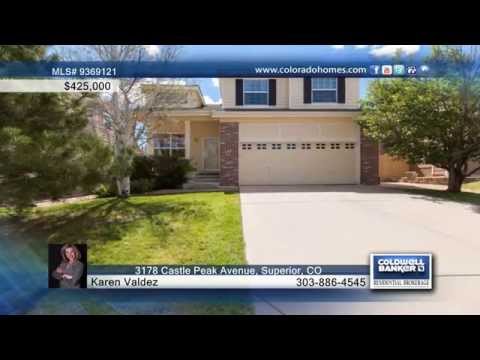 3178 Castle Peak Avenue, Superior, CO home video tour