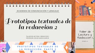 👨‍🏫Prototipos textuales de la redacción/Part 2📚[texto argumentativo, texto expositivo y el díalogo]💯