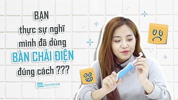HƯỚNG DẪN 5 BƯỚC SỬ DỤNG BÀN CHẢI ĐIỆN CƠ BẢN