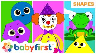 learn geometric shapes kids shapes school animals vehicles