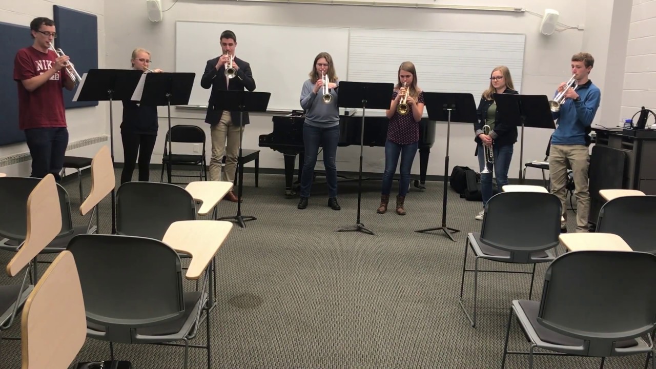 Let There Be Peace On Earth - Ithaca College Trumpet Ensemble