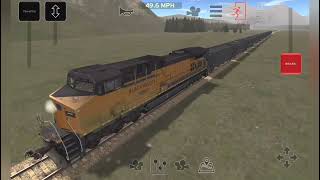 Delivering coal to a power plant in train and railyard simulator