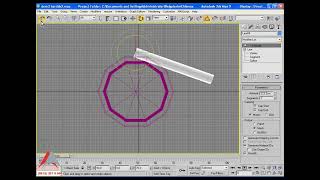 3ds Max 9 Ders 013 - Angle Snap Toggle
