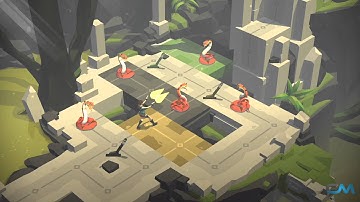 Lara Croft GO - The Mase of Snakes - Snake Pit - Walkthrough