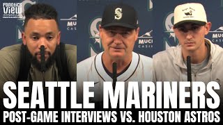 JP Crawford, George Kirby & Scott Servais Recap Seattle Series Win vs. Houston, Facing Verlander