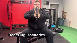Bear Hug Isometrics