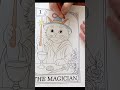 Coloring The Magician Tarot Relaxing Art & Symbolism #coloringpages #mindfulness #coloringtarot