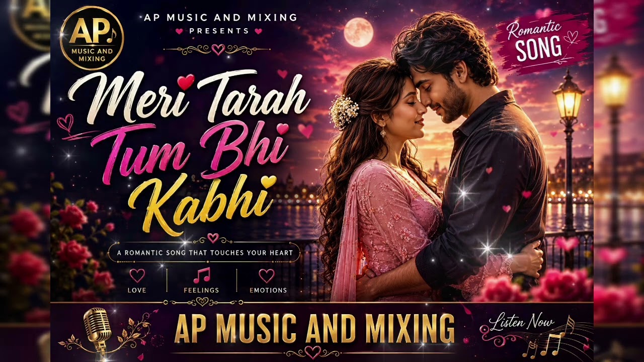 Meri Tarah Tum Bhi Kabhi | 90s Best Romantic Hindi Song | AP Music and Mixing
