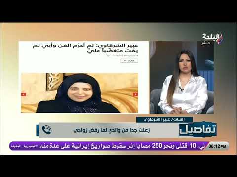 كلمات قوية من عبير الشرقاوي عن والدها أتقمص مني جامد وتوضح سر غضبه بسبب النقاب كان شايفه تطرف