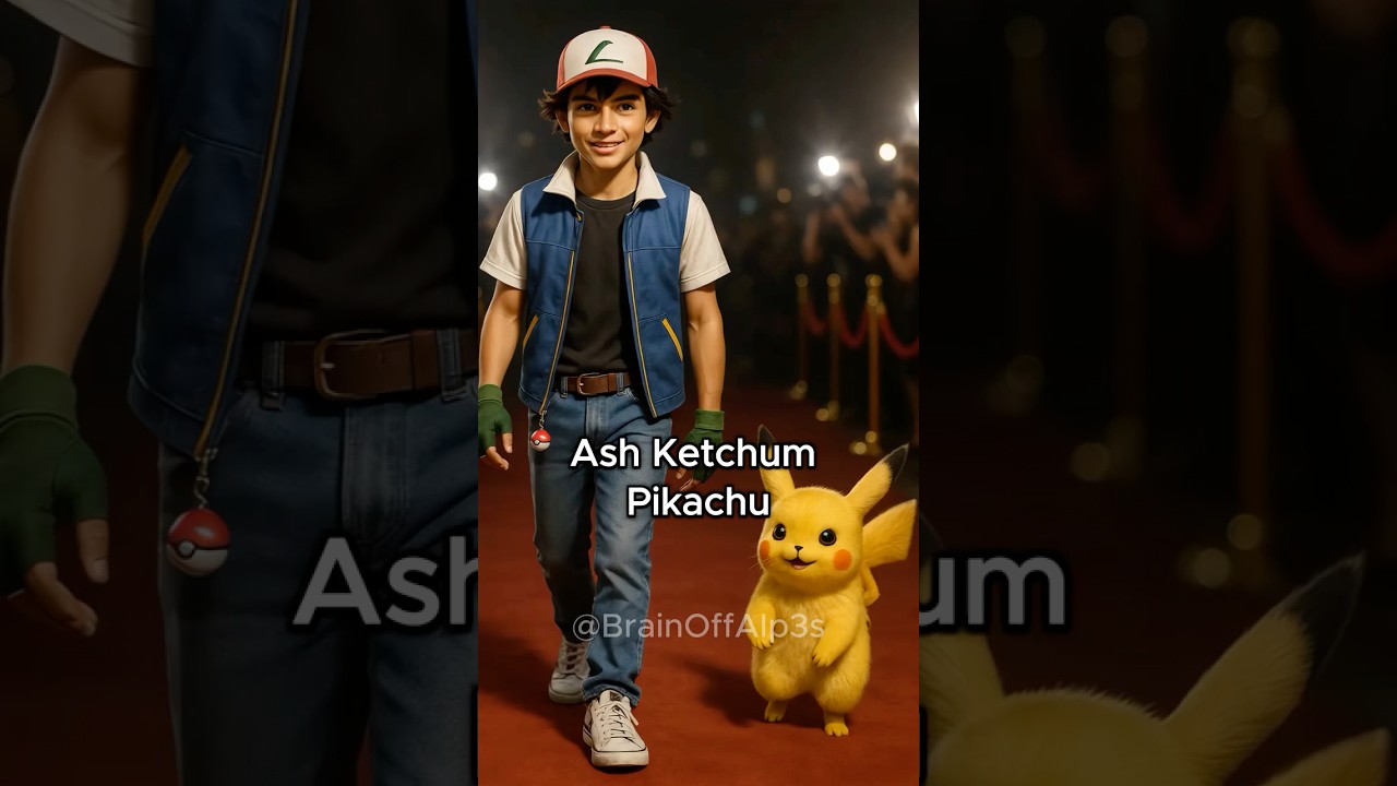 Pokémon Characters Brought to Life 🌟⚡ | Ash, Misty, Brock & Team Rocket