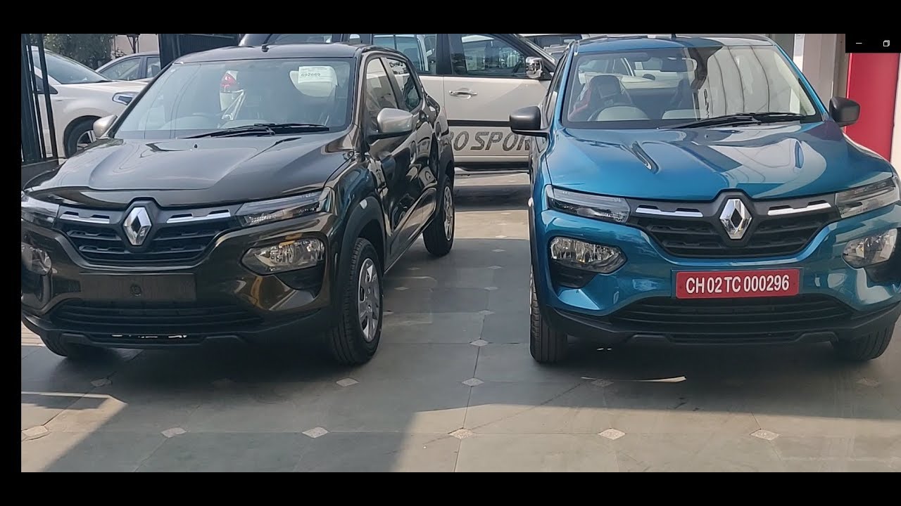 2020 Renault Kwid Facelift Mini SUV Variant Exterior Interior Look Walkaround