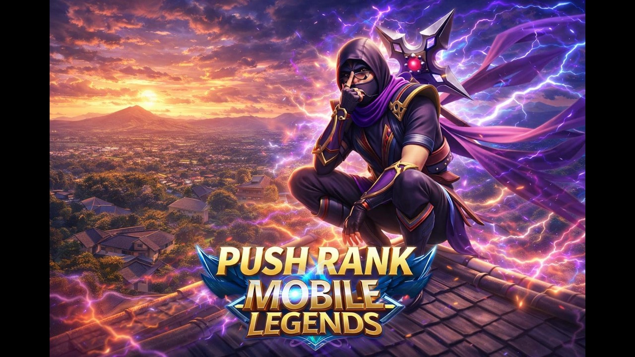 Live PUSH RANK MLBB !!
