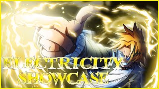 ⚡ELECTRICITY SHOWCASE⚡ IN PROJECT HERO (ROBLOX)