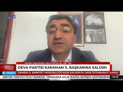 DEVA PARTİLİ KARAMAN İL BAŞKANI MUSTAFA BURAK DEMİRER'E GECE YARISI SALDIRI | ARTI TV