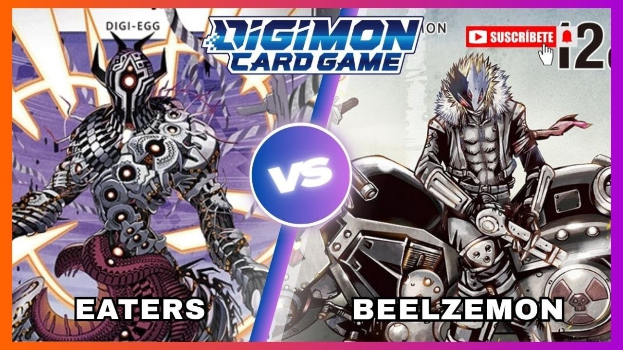 Beelzemon vs Eaters | Digimon Card Game | Competition Match