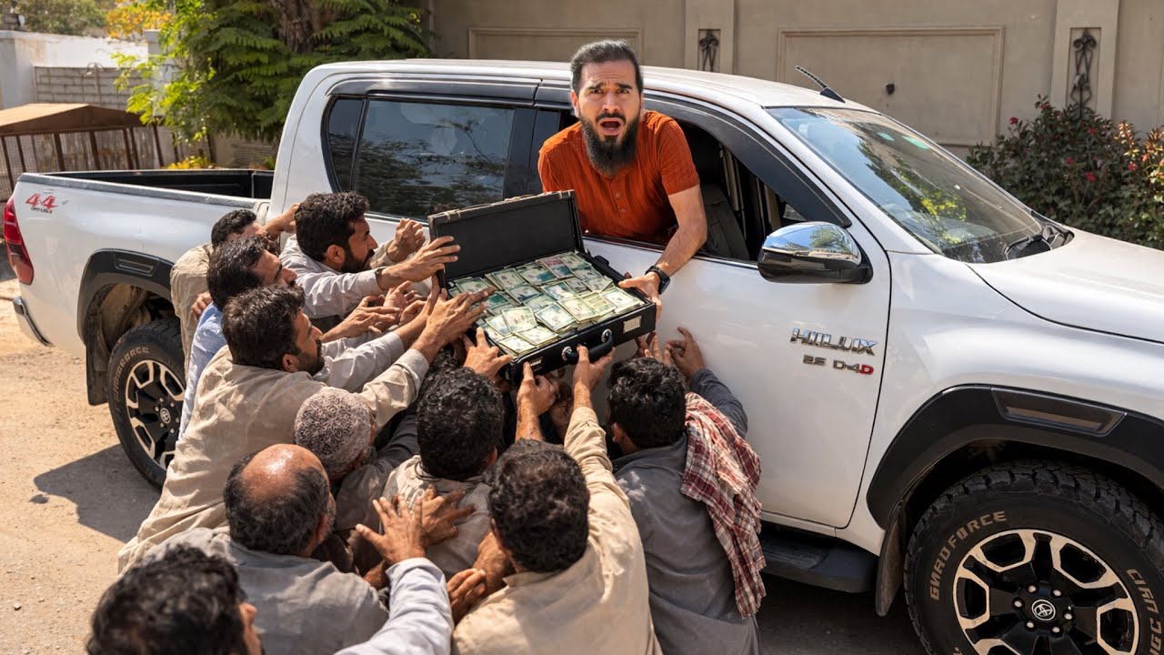 CASH GIVEAWAY ON STREETS OF KARACHI 😍