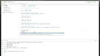 String Manipulation of Python-3