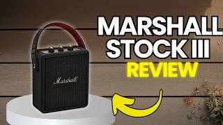Marshall Stock III (3) Review: Worth It Portable Bluetooth Speaker