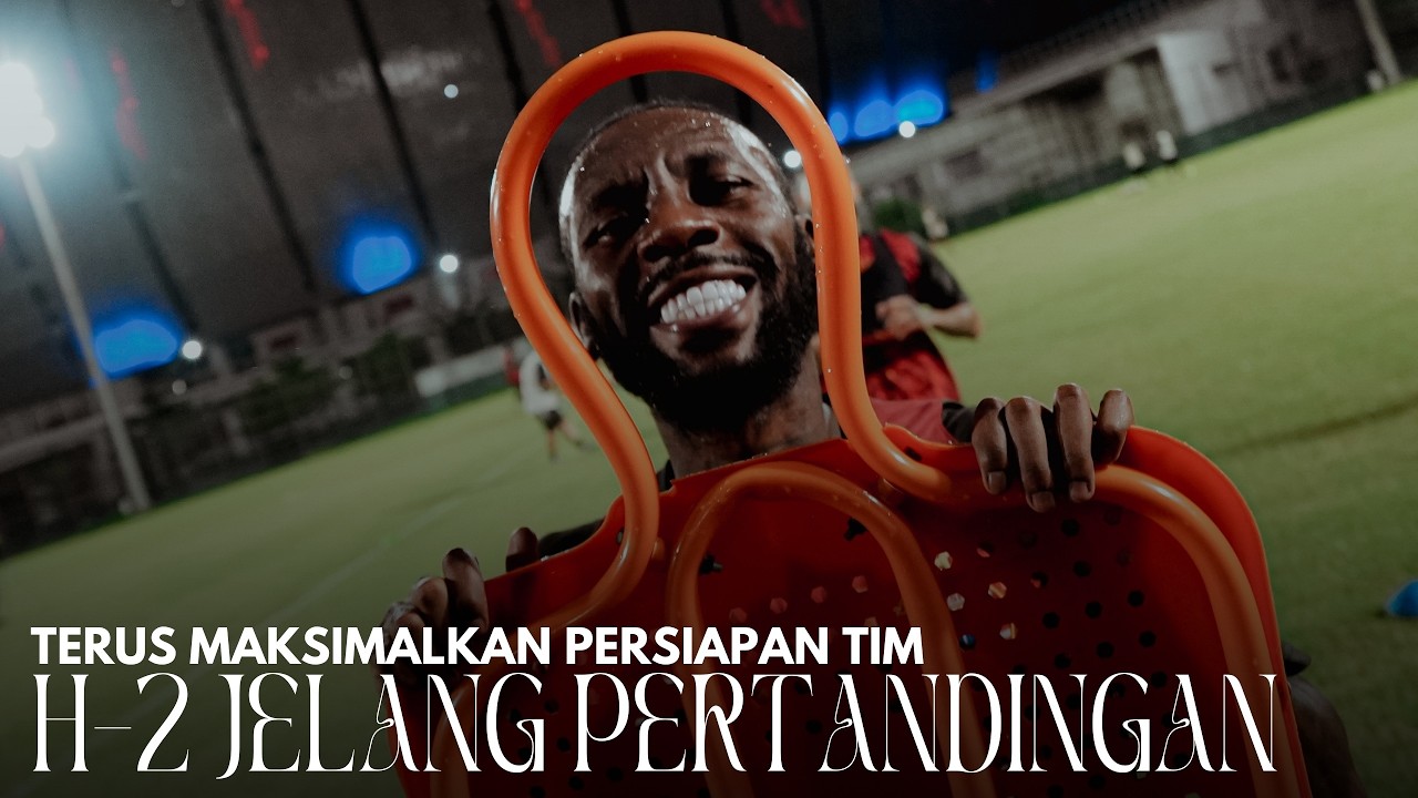 H-2 JELANG LAGA! Persija Terus Matangkan Persiapan Lawan Borneo FC | Training Drill