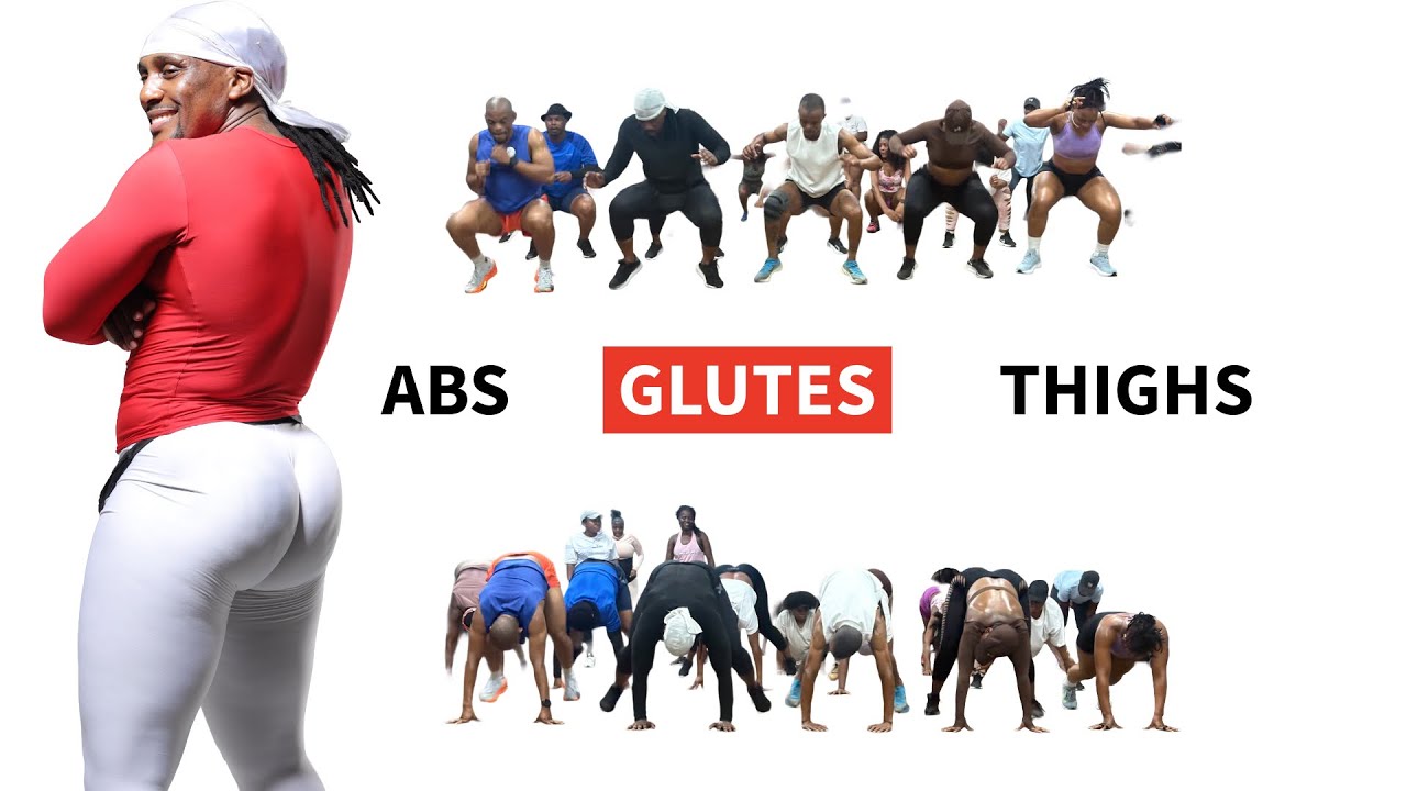 GET FIT with This Amazing FULL BODY Workout for ABS GLUTES and QUADS?