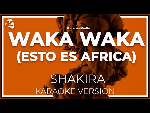 Shakira - Waka Waka Esto Es Africa LETRA (Instrumental KARAOKE)