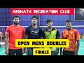 Opens mens doubles  finals  arshath recreation club  kayalpatnam