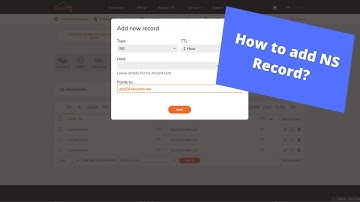 How to add NS record? (2021)