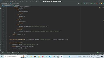 ATM Interface using Java | With Source Code | Java Projects | Internship Task | Development