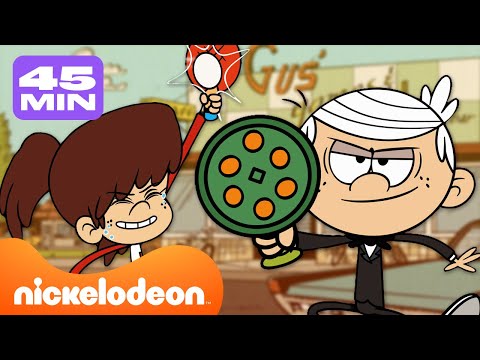 Видео: Мой шумный дом | 45 МИНУТ игровых приключений | Nickelodeon Cyrillic