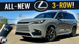 Meet the NEW Lexus 3-Row | 2024 Lexus TX Full Review
