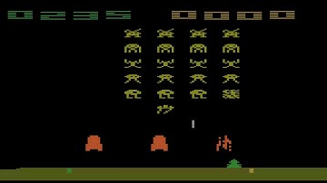 ATARI 2600 Space Invaders Trainer Space Invaders Hack Unknown HOMEBREW