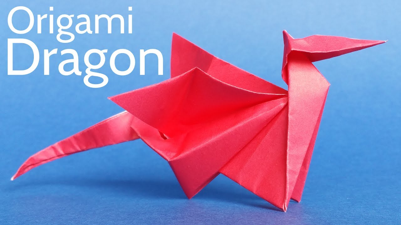 Easy Origami Dragon Tutorial Step by Step Instructions to Make an