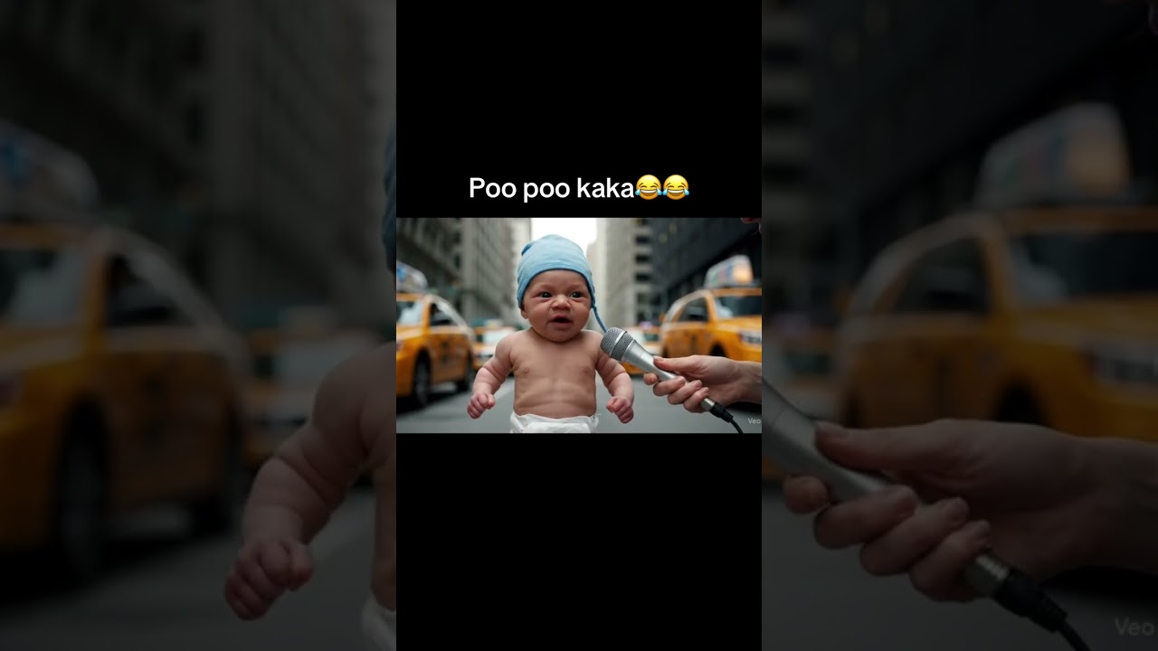 Baby interview Her breath smells like poo poo kaka :L 