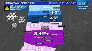 Celebrity Live Doppler 13 Radar | Tracking the winter storm across Indiana Profile